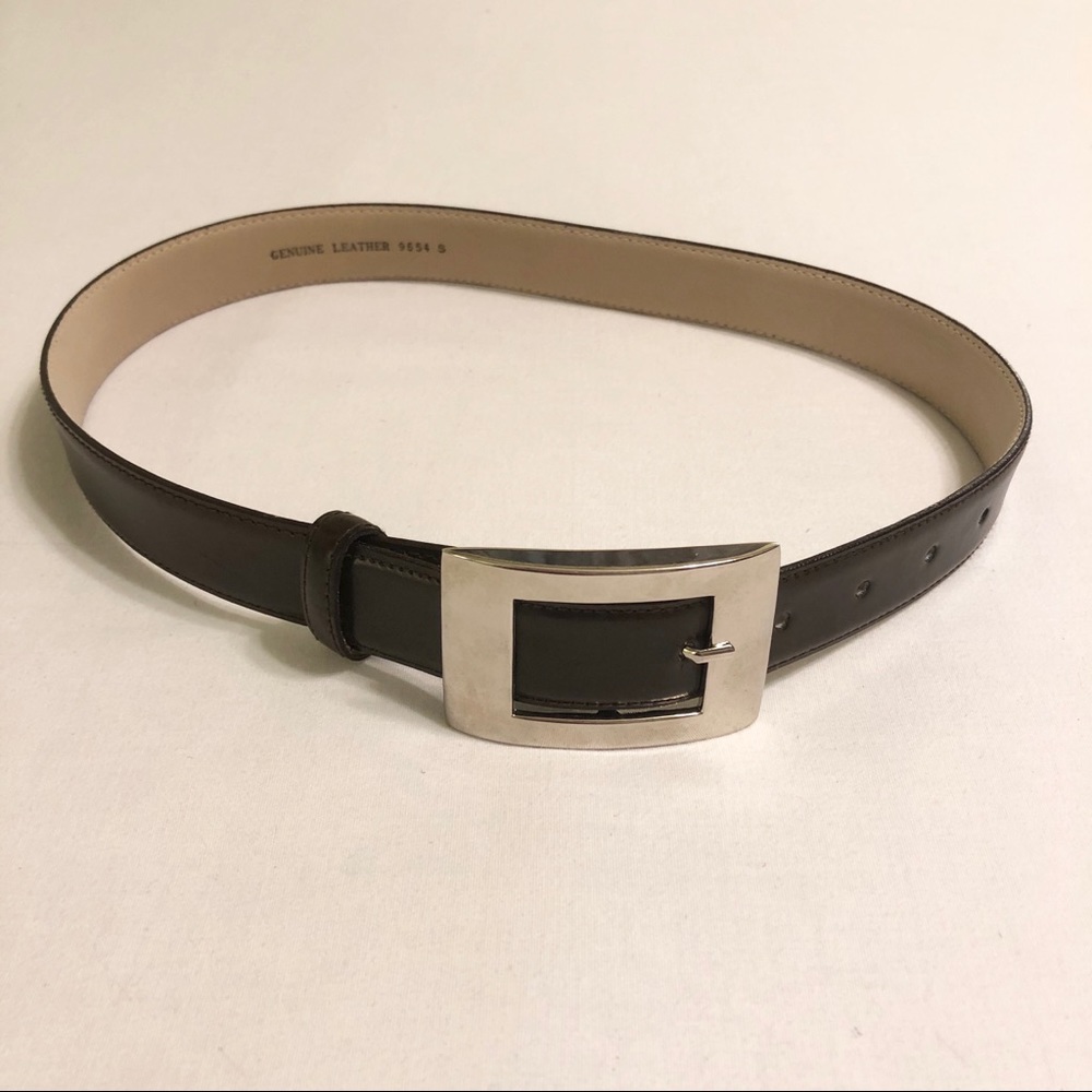 Captiva Brown Small Leather Belt